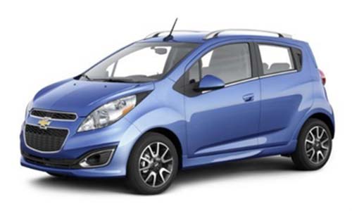Ενοικιάσεις αυτοκινήτων Spirou στην Πάρο - Chevrolet Spark